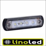 led markeringslicht wit met reflector 12-24 volt linoled.nl