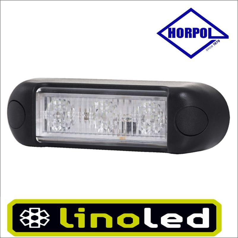 Horpol LDO 2675 led flitser 12-24V amber