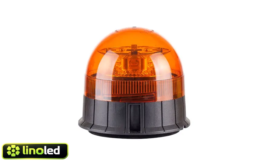 LED zwaailamp amber magneetvoet + sigar - IP65 - ECE R65 - R10 EMC - CE