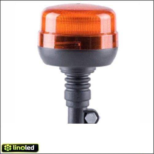 LED zwaailamp steekvoet plat hoog - IP65 - ECE R65 - R10 EMC