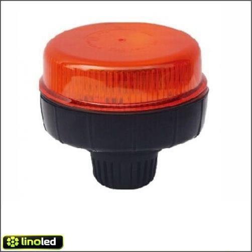 LED zwaailamp met steekvoet plat - IP65 - ECE R65 - R10 EMC